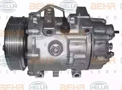 HELLA 8FK 351 106-421 - Compressore, Climatizzatore www.autoricambit.com