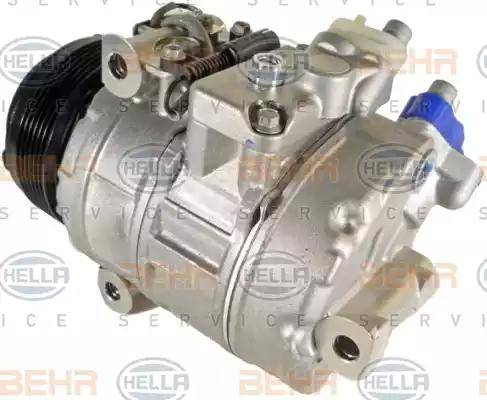 HELLA 8FK 351 108-491 - Compressore, Climatizzatore www.autoricambit.com