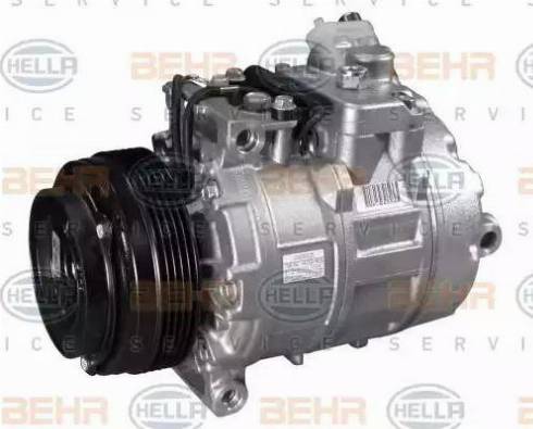 HELLA 8FK 351 108-151 - Compressore, Climatizzatore www.autoricambit.com