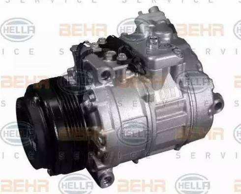 HELLA 8FK 351 108-161 - Compressore, Climatizzatore www.autoricambit.com