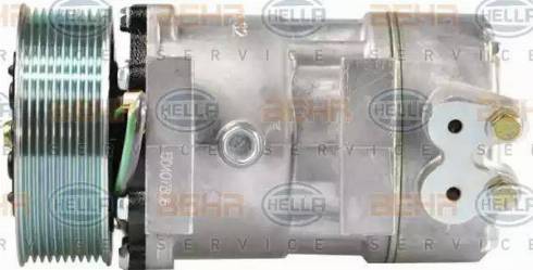 HELLA 8FK 351 119-881 - Compressore, Climatizzatore www.autoricambit.com