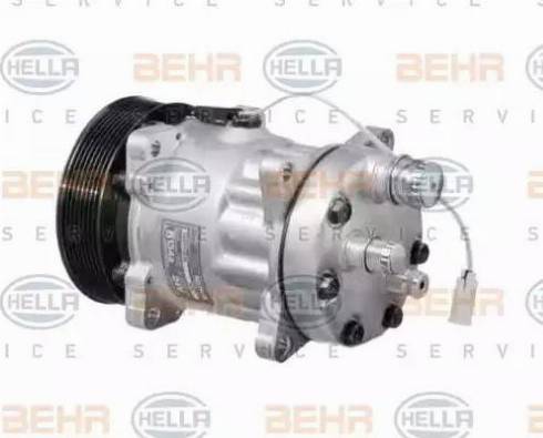 HELLA 8FK 351 119-271 - Compressore, Climatizzatore www.autoricambit.com