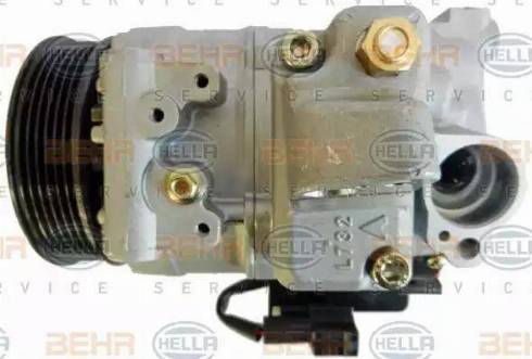 HELLA 8FK 351 114-991 - Compressore, Climatizzatore www.autoricambit.com