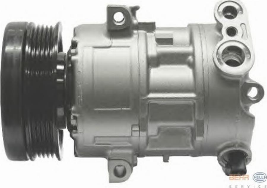 HELLA 8FK 351 114-591 - Valvola regolazione, Compressore www.autoricambit.com