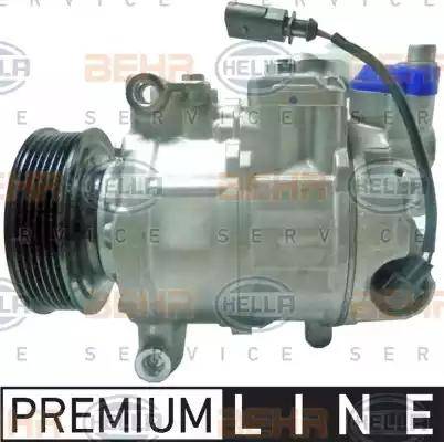 HELLA 8FK 351 114-261 - Compressore, Climatizzatore www.autoricambit.com