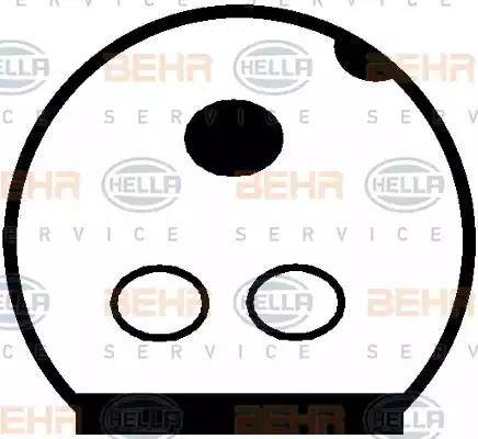 HELLA 8FK 351 110-631 - Compressore, Climatizzatore www.autoricambit.com