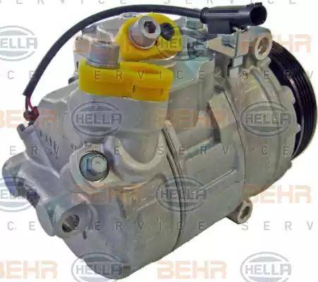 HELLA 8FK 351 110-351 - Compressore, Climatizzatore www.autoricambit.com