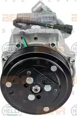 HELLA 8FK 351 113-951 - Compressore, Climatizzatore www.autoricambit.com