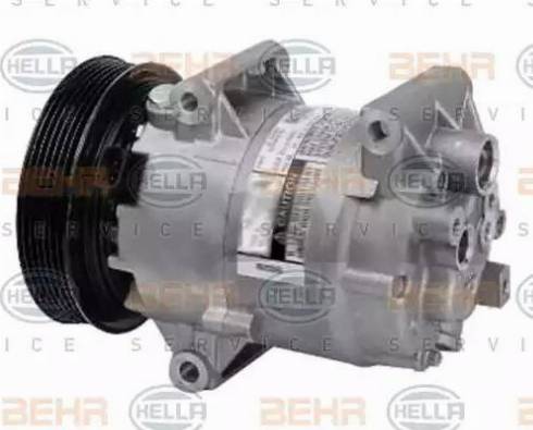 HELLA 8FK 351 134-451 - Compressore, Climatizzatore www.autoricambit.com