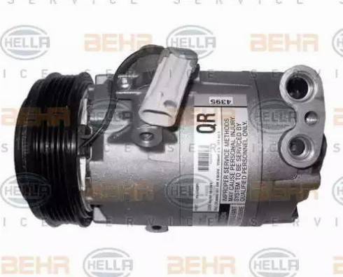 HELLA 8FK 351 134-461 - Compressore, Climatizzatore www.autoricambit.com