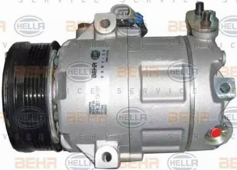 HELLA 8FK 351 134-591 - Compressore, Climatizzatore www.autoricambit.com