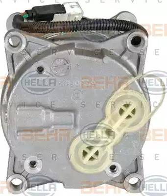 HELLA 8FK 351 134-631 - Compressore, Climatizzatore www.autoricambit.com