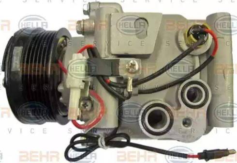 HELLA 8FK 351 134-671 - Compressore, Climatizzatore www.autoricambit.com