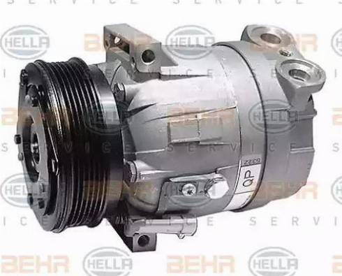 HELLA 8FK 351 134-081 - Compressore, Climatizzatore www.autoricambit.com