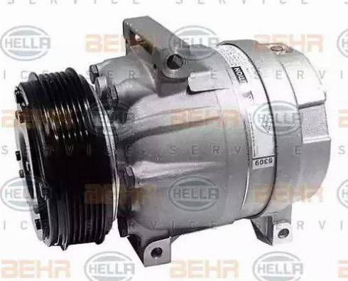 HELLA 8FK 351 134-121 - Compressore, Climatizzatore www.autoricambit.com