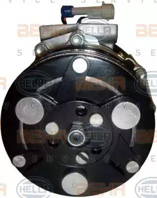 HELLA 8FK 351 134-361 - Compressore, Climatizzatore www.autoricambit.com