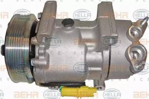 HELLA 8FK 351 134-331 - Compressore, Climatizzatore www.autoricambit.com