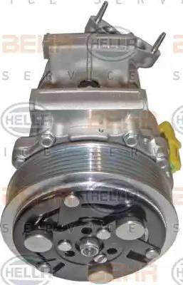 HELLA 8FK 351 134-331 - Compressore, Climatizzatore www.autoricambit.com