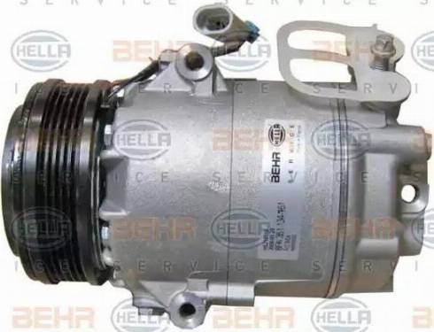 HELLA 8FK 351 134-761 - Compressore, Climatizzatore www.autoricambit.com