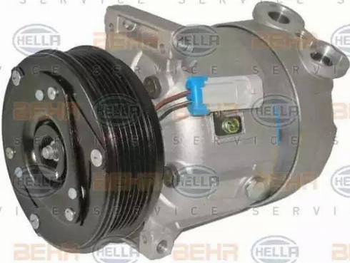 HELLA 8FK 351 135-431 - Compressore, Climatizzatore www.autoricambit.com