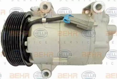 HELLA 8FK 351 135-841 - Compressore, Climatizzatore www.autoricambit.com