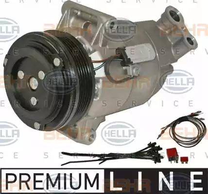 HELLA 8FK 351 135-301 - Compressore, Climatizzatore www.autoricambit.com