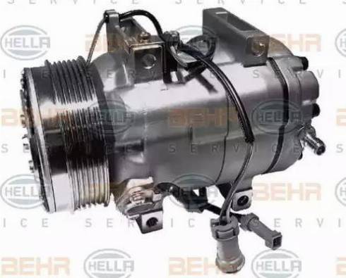 HELLA 8FK 351 133-031 - Compressore, Climatizzatore www.autoricambit.com