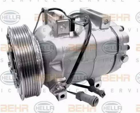 HELLA 8FK 351 133-371 - Compressore, Climatizzatore www.autoricambit.com