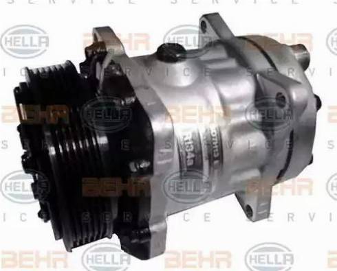 HELLA 8FK 351 125-051 - Compressore, Climatizzatore www.autoricambit.com