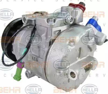 HELLA 8FK 351 126-481 - Compressore, Climatizzatore www.autoricambit.com