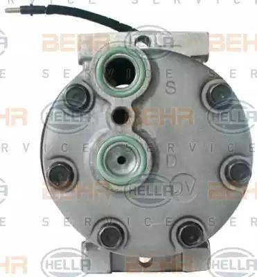 HELLA 8FK 351 126-621 - Compressore, Climatizzatore www.autoricambit.com