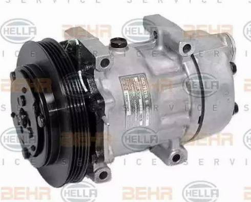 HELLA 8FK 351 126-121 - Compressore, Climatizzatore www.autoricambit.com