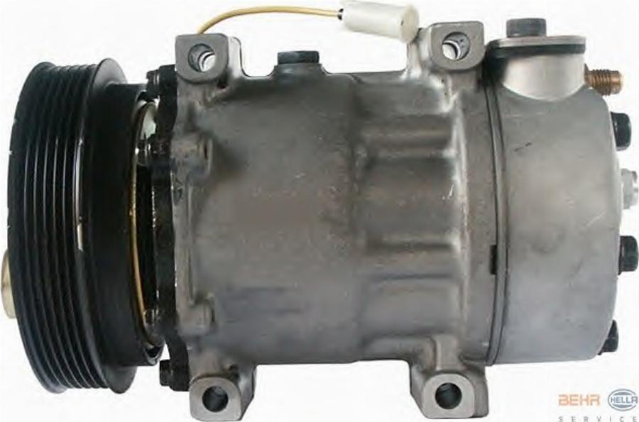 HELLA 8FK 351 126-841 - Compressore, Climatizzatore www.autoricambit.com