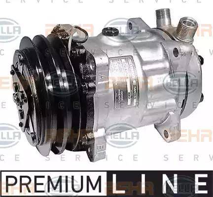 HELLA 8FK 351 126-231 - Compressore, Climatizzatore www.autoricambit.com