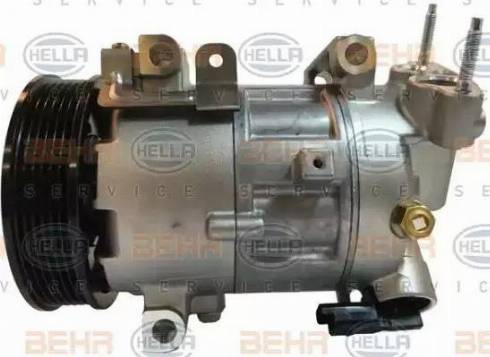 HELLA 8FK 351 123-571 - Compressore, Climatizzatore www.autoricambit.com