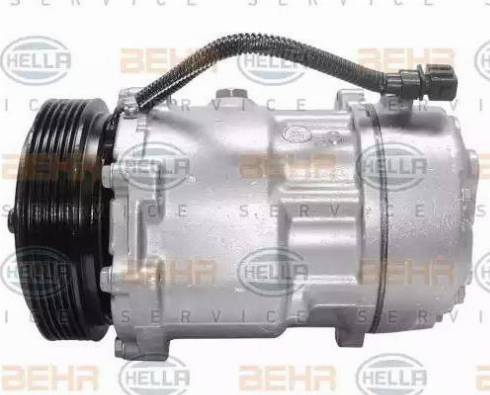 HELLA 8FK 351 127-931 - Compressore, Climatizzatore www.autoricambit.com