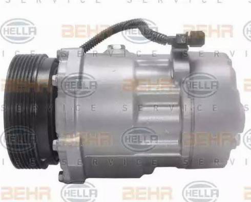 HELLA 8FK 351 127-521 - Compressore, Climatizzatore www.autoricambit.com