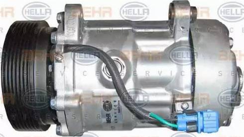 HELLA 8FK 351 127-021 - Compressore, Climatizzatore www.autoricambit.com