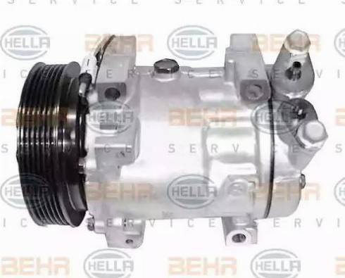 HELLA 8FK 351 127-111 - Compressore, Climatizzatore www.autoricambit.com