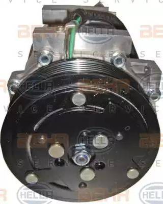 HELLA 8FK 351 127-871 - Compressore, Climatizzatore www.autoricambit.com