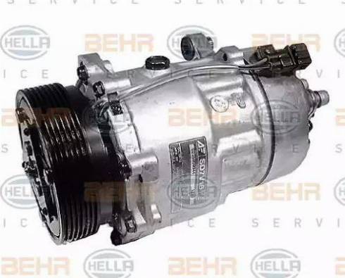 HELLA 8FK 351 127-351 - Compressore, Climatizzatore www.autoricambit.com