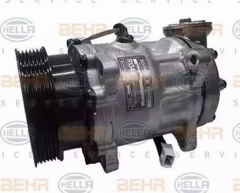 HELLA 8FK 351 127-311 - Compressore, Climatizzatore www.autoricambit.com