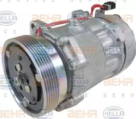 HELLA 8FK 351 127-331 - Compressore, Climatizzatore www.autoricambit.com