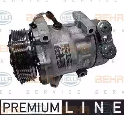 HELLA 8FK 351 127-371 - Compressore, Climatizzatore www.autoricambit.com