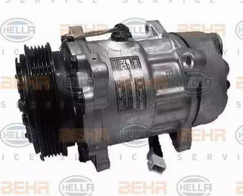 HELLA 8FK 351 127-291 - Compressore, Climatizzatore www.autoricambit.com