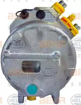 HELLA 8FK 351 176-151 - Compressore, Climatizzatore www.autoricambit.com