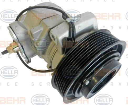 HELLA 8FK 351 176-711 - Compressore, Climatizzatore www.autoricambit.com