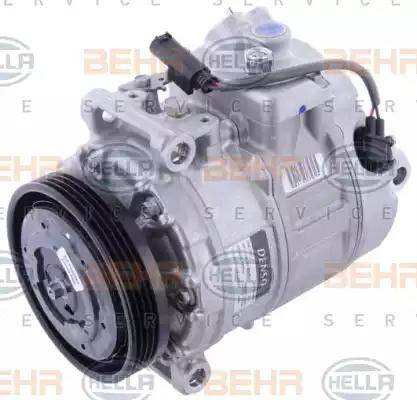 HELLA 8FK 351 340-491 - Compressore, Climatizzatore www.autoricambit.com