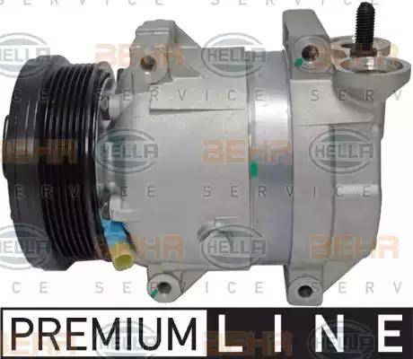 HELLA 8FK 351 340-191 - Compressore, Climatizzatore www.autoricambit.com