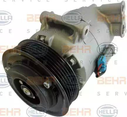 HELLA 8FK 351 340-871 - Compressore, Climatizzatore www.autoricambit.com